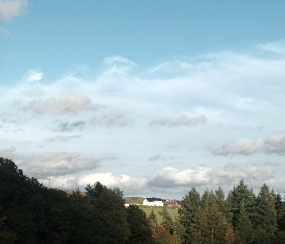 Fernblick auf die Ferienwohnung, © Gossen