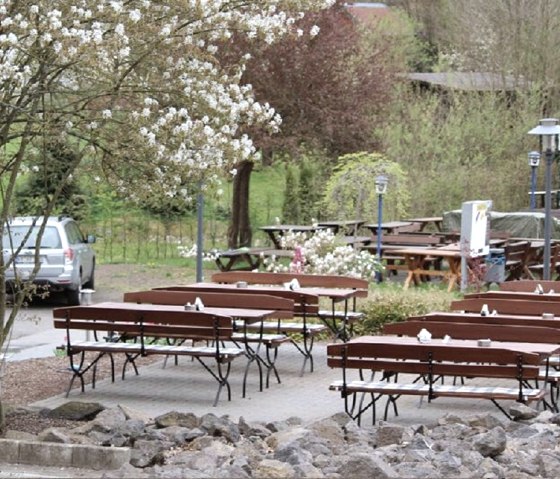 Der Biergarten, © Landgasthaus "Zum Wiesengrund"