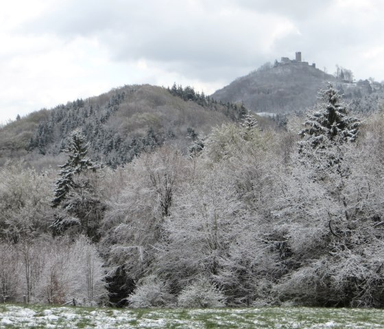 Winterbild Blick zur Nürburg, © Walter Schmitz