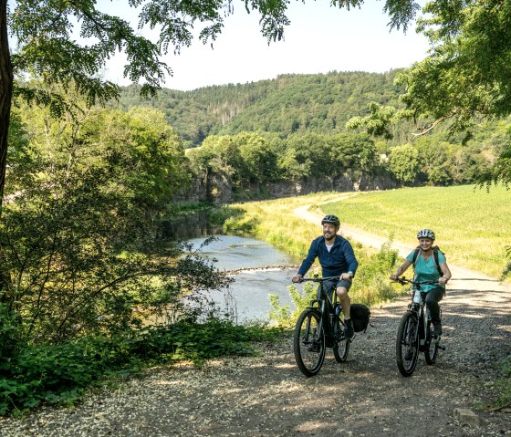 Unterwegs bei an der Ahr bei Insul, © Eifel Tourismus GmbH, Dominik Ketz