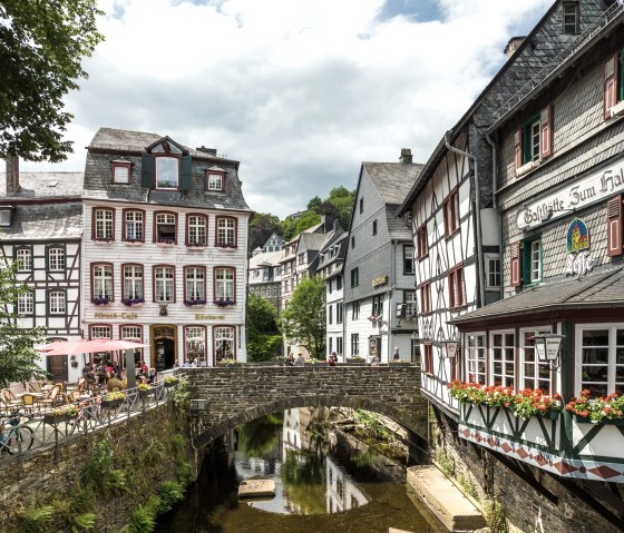 Am Markt in Monschau, © Eifel-Tourismus GmbH, Dominik Ketz