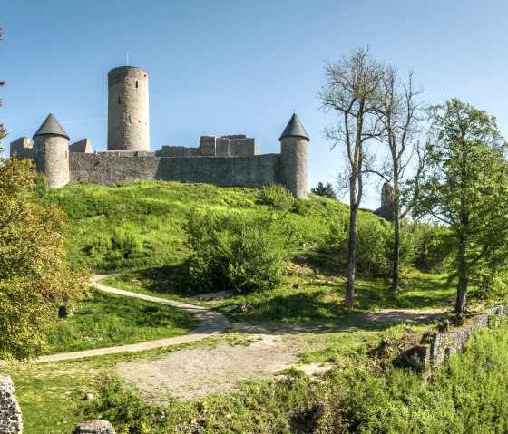 Burgruine Nürburg zum Wanderweg Auf den Spuren der grünen Hölle, © TI Hocheifel-Nürburgring,D.Ketz