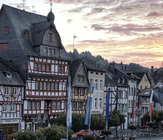 Marktplatz in Adenau, © TI Hocheifel-Nürburgring, S.Schulte