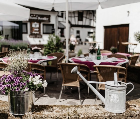 Beer garden at Landgasthaus Keuler, © Landgasthaus Keuler