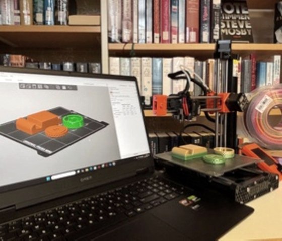 3D Drucker, © Stadtbücherei Adenau