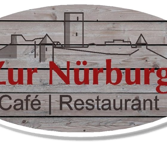 Logo Cafe`/ Restaurant Zur Nürburg, © H.P. Hoffmann