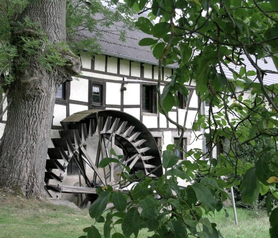 Hahnensteiner Mühle Mühlenrad, © Tourist-Information Hocheifel Nürburgring