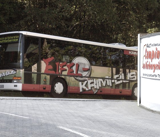 EINFAHRT | SHUTTLE-SERVICE Campinggäste, © Camping am Nürburgring GmbH, 53520 Müllenbach