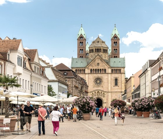 Speyer Fußgängerzone, © 2020_Speyer_Fussgängerzone_quer_web_Dominik_Ketz@StadtSpeyer