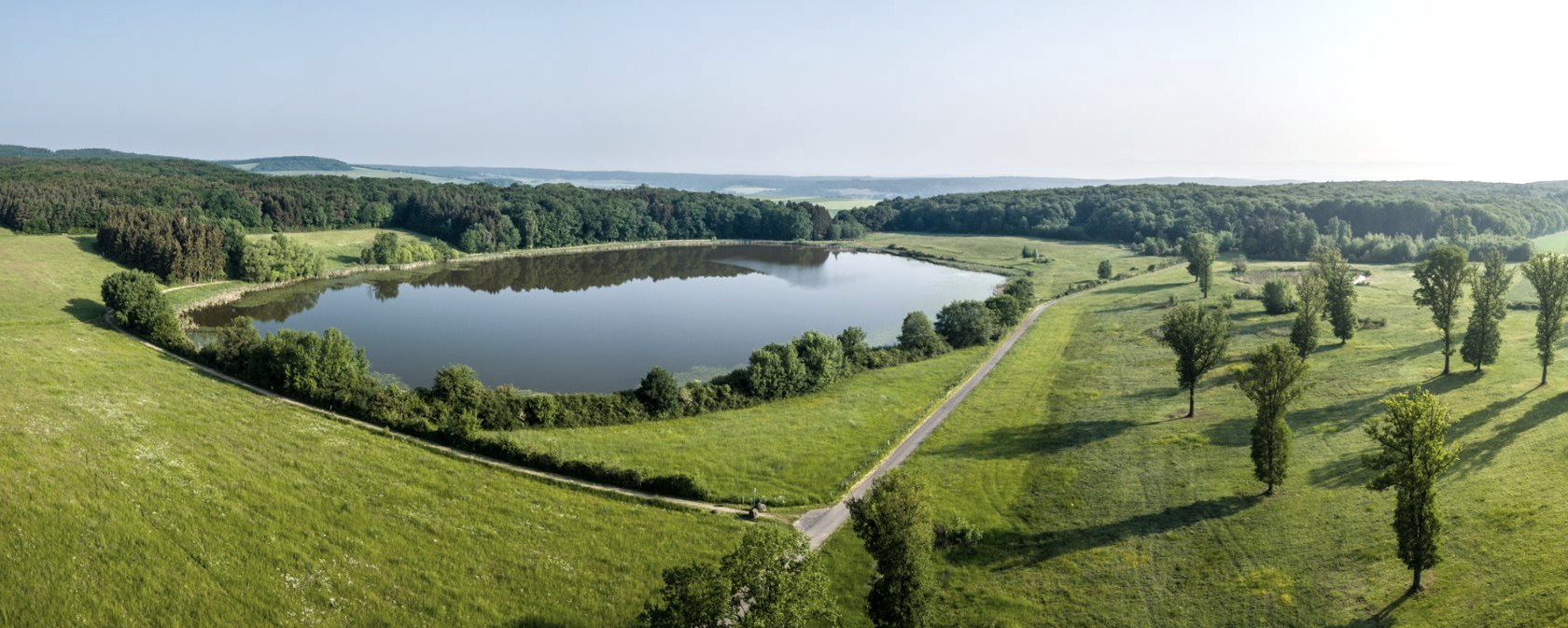 Blick auf das Rodder Maar, © Eifel Tourismus GmbH, D. Ketz