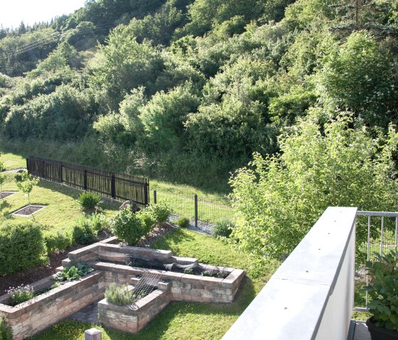 Vue de la terrasse, © Ferienwohnung EIFELwald,Schober