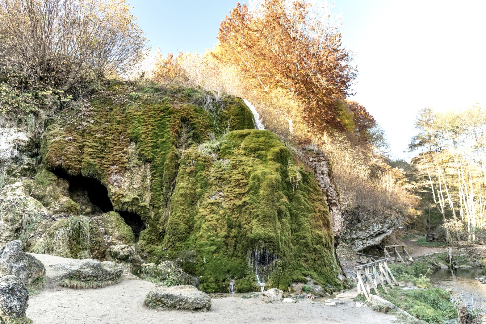 Am Wasserfall Dreimühlen 