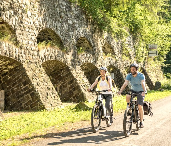 Ahr-Radweg, Boxenstopp bei Müsch, © Eifel Tourismus GmbH, Dominik Ketz