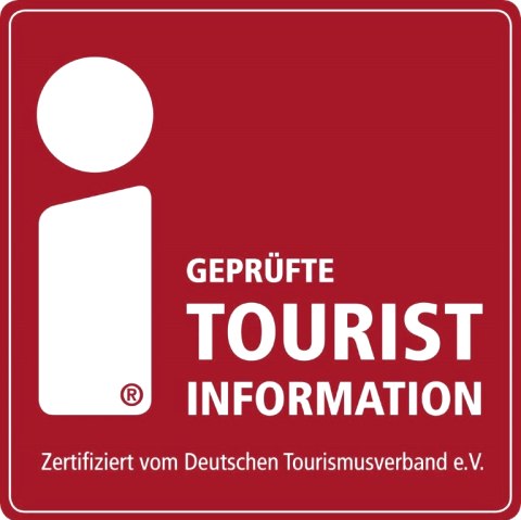 Geprüfte Tourist-Information | Zertifiziert vom Deutschen Tourismusverband e.V., © Deutscher Tourismusverband e.V. 