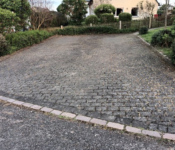 Entrée de l'emplacement pour camping-car à Pomster, © A.Hoffmann