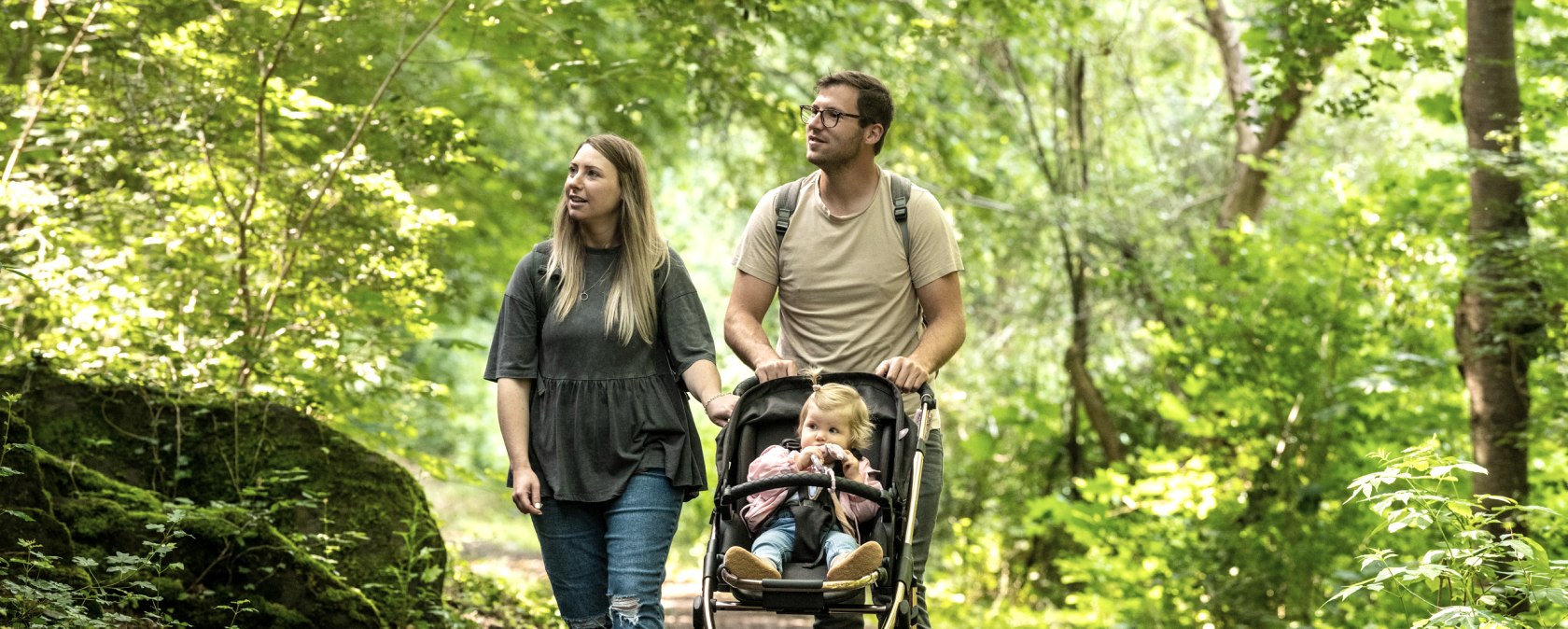 Wanderwege Kinderwagen geeignet , © TI Hocheifel-Nürburgring Dominik Ketz 