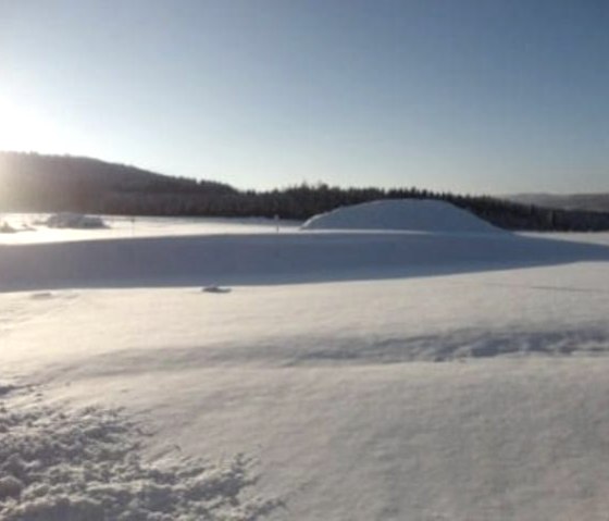 Aussicht im Winter, © FeWo Ruland