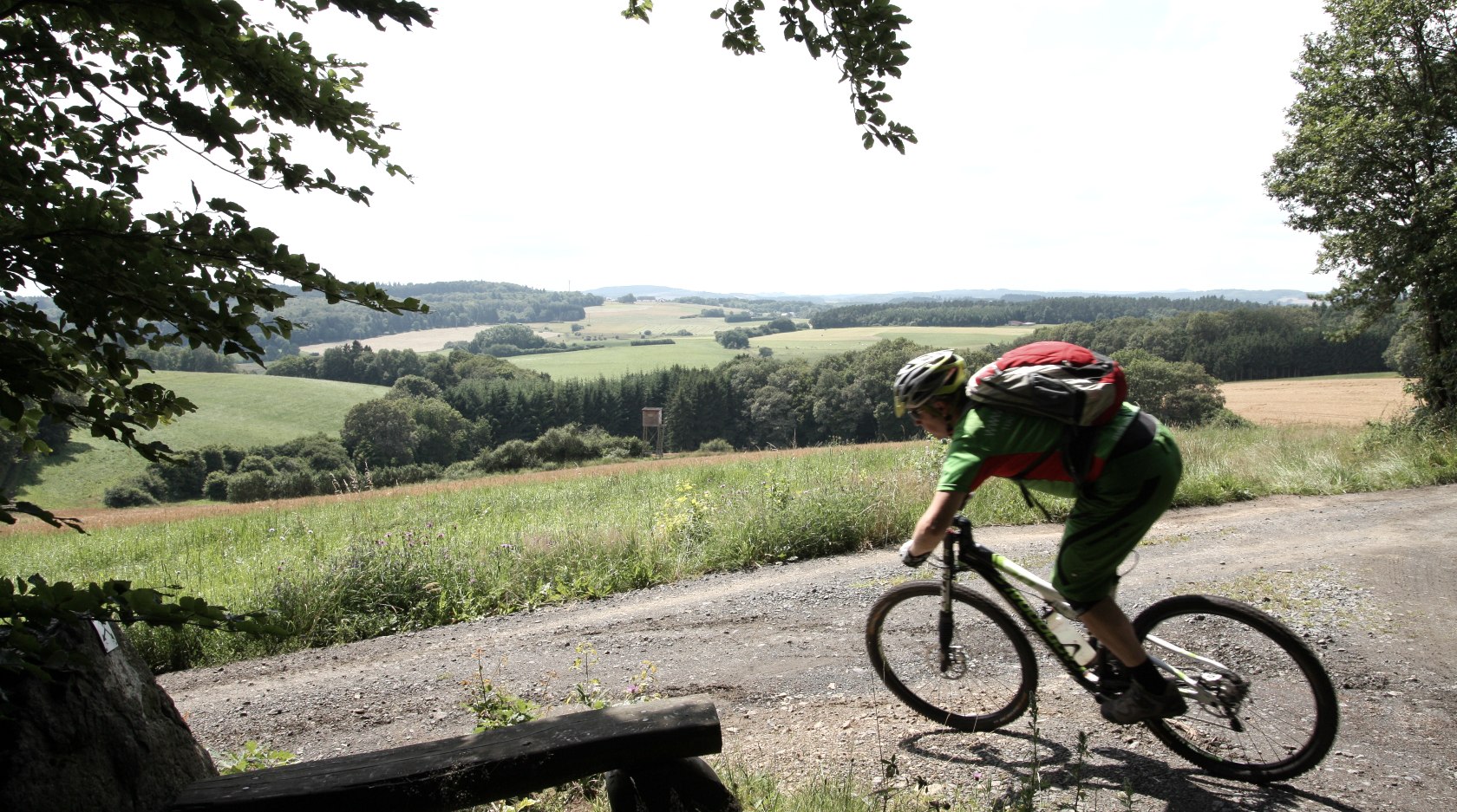 Radarena Mountainbikestrecke rund um den Nürburgring, © Schanze Communication