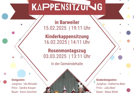 Plakat, © Theaterfreunde Barweiler e. V.