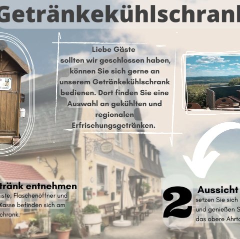 Getränkekühlschrank, © Burgschänke Aremberg