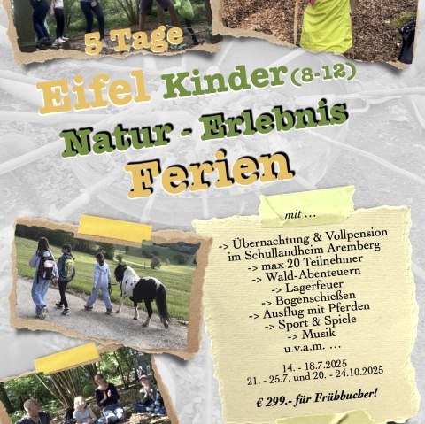 Plakat, © Wildnisschule Natur-Scout