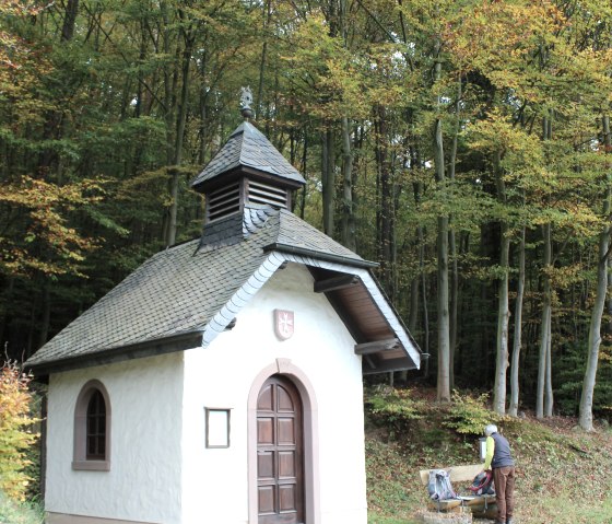 Die Kapelle Müllenwirft am Wanderweg Müllenwirftschleife, © TI Hocheifel-Nürburgring, W.Schmitz