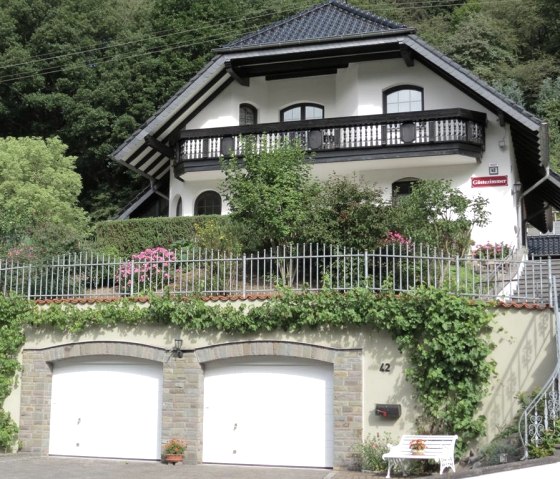 Vue de la maison d'hôtes Emuns, © Emuns