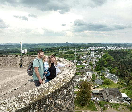 Aussicht von der Burgruine, © TI Hocheifel-Nürburgring, D. Ketz