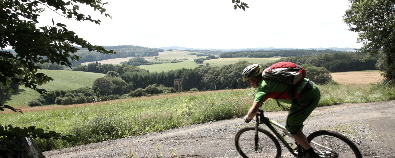 Radarena Mountainbikestrecke rund um den Nürburgring, © Schanze Communication