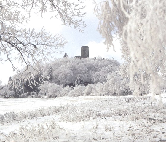 Nürburg im Winterkleid, © Tourist-Information Hocheifel- Nürburgring