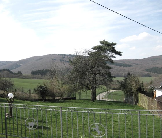 Vue depuis le balcon, © A. Bell