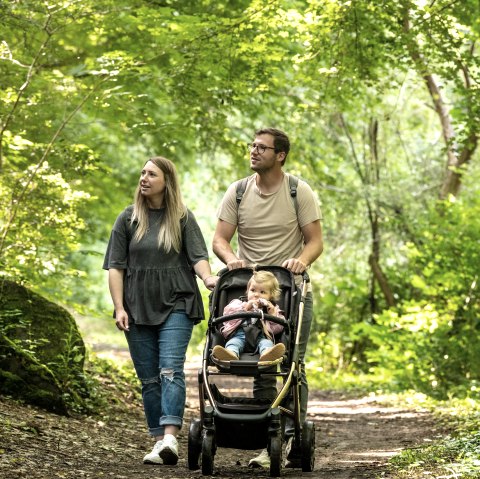 Wanderwege Kinderwagen geeignet , © TI Hocheifel-Nürburgring Dominik Ketz 